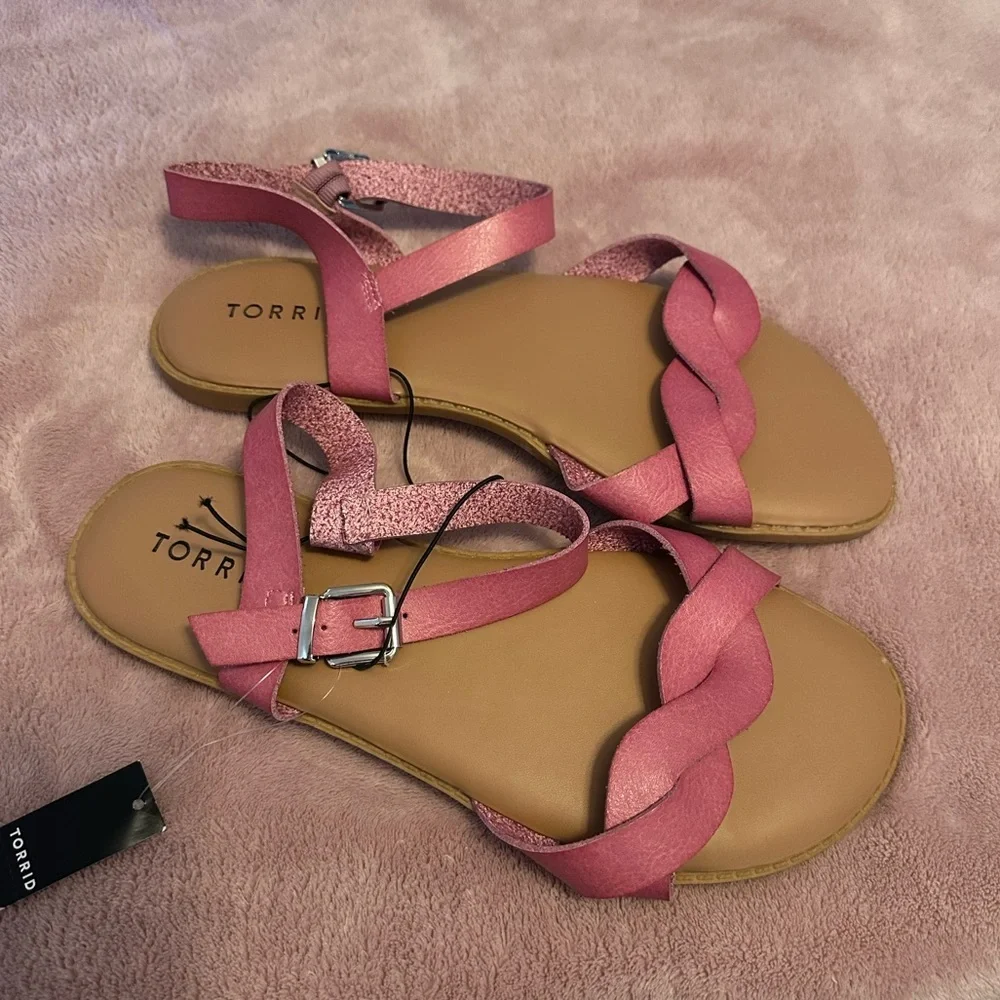 Torrid Braided Sandal Size 8.5